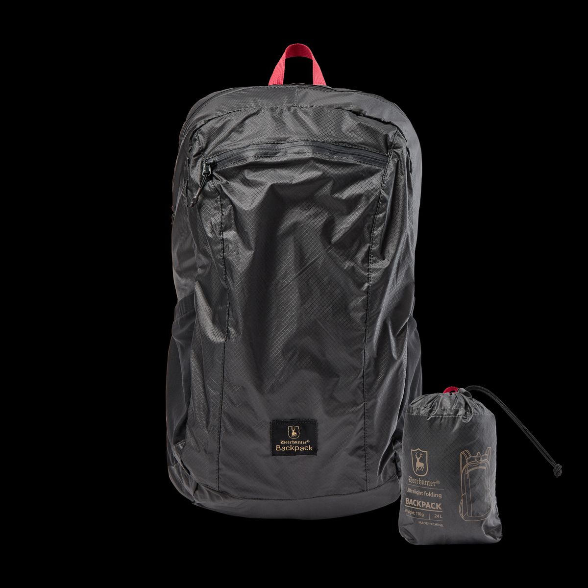 Deerhunter Packable taske 24 L Black One Size