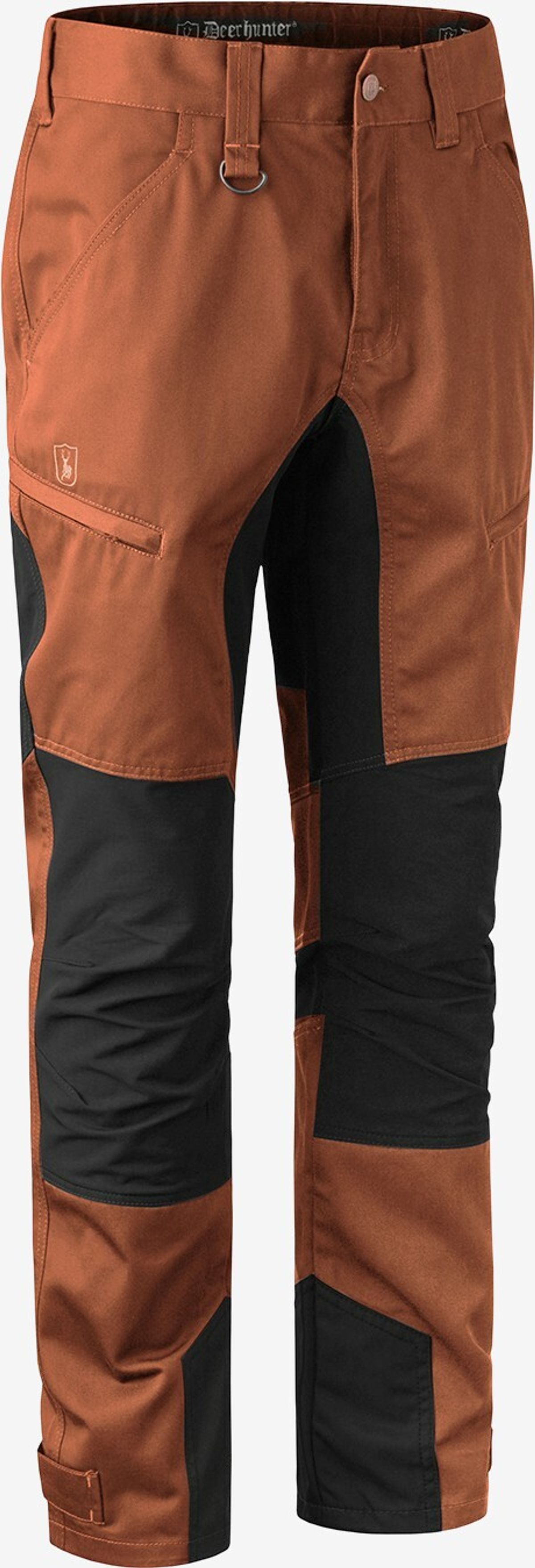 Deerhunter - Rogaland Stretch bukser med kontrast (Burnt Orange) - 48 (M)