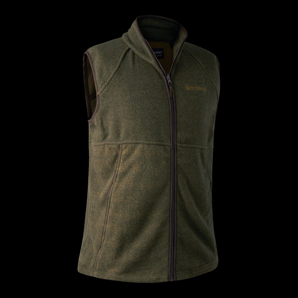 Deerhunter Wingshooter Fleecevest Graphite Green Melange 3XL