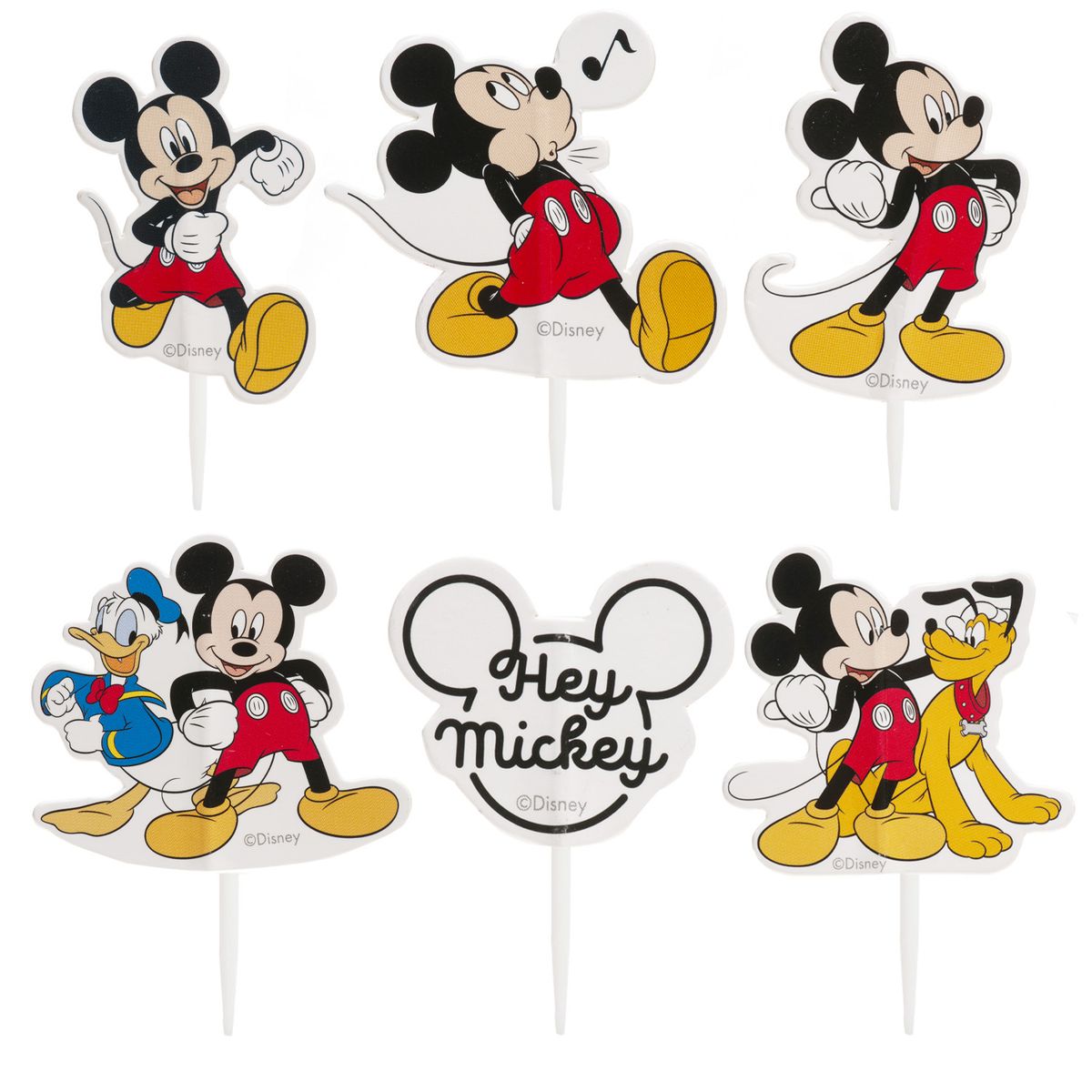 Dekora - Kage Pynt Mickey Mouse, 30 stk.