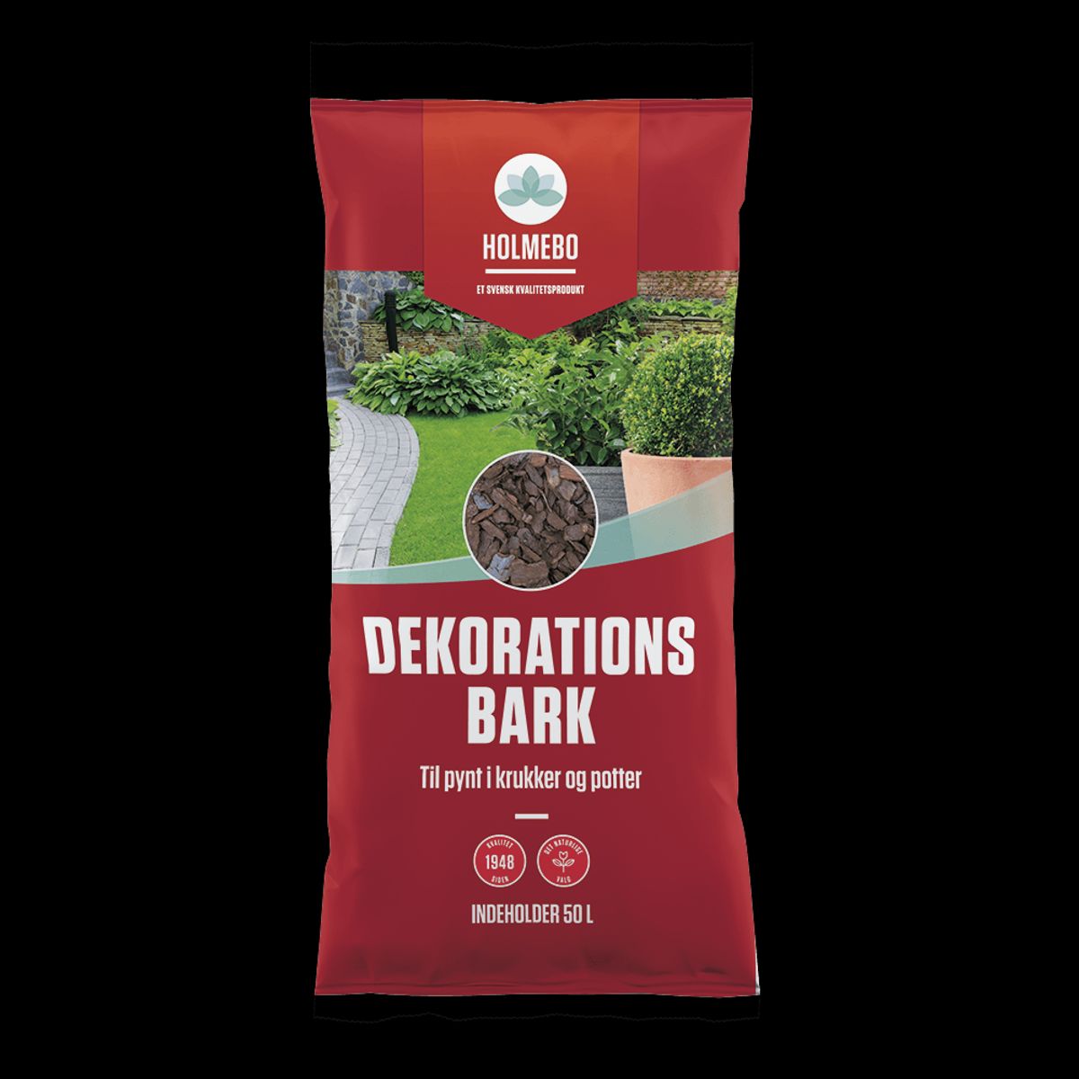 Dekorationsbark, 20-40 mm - 50 liter