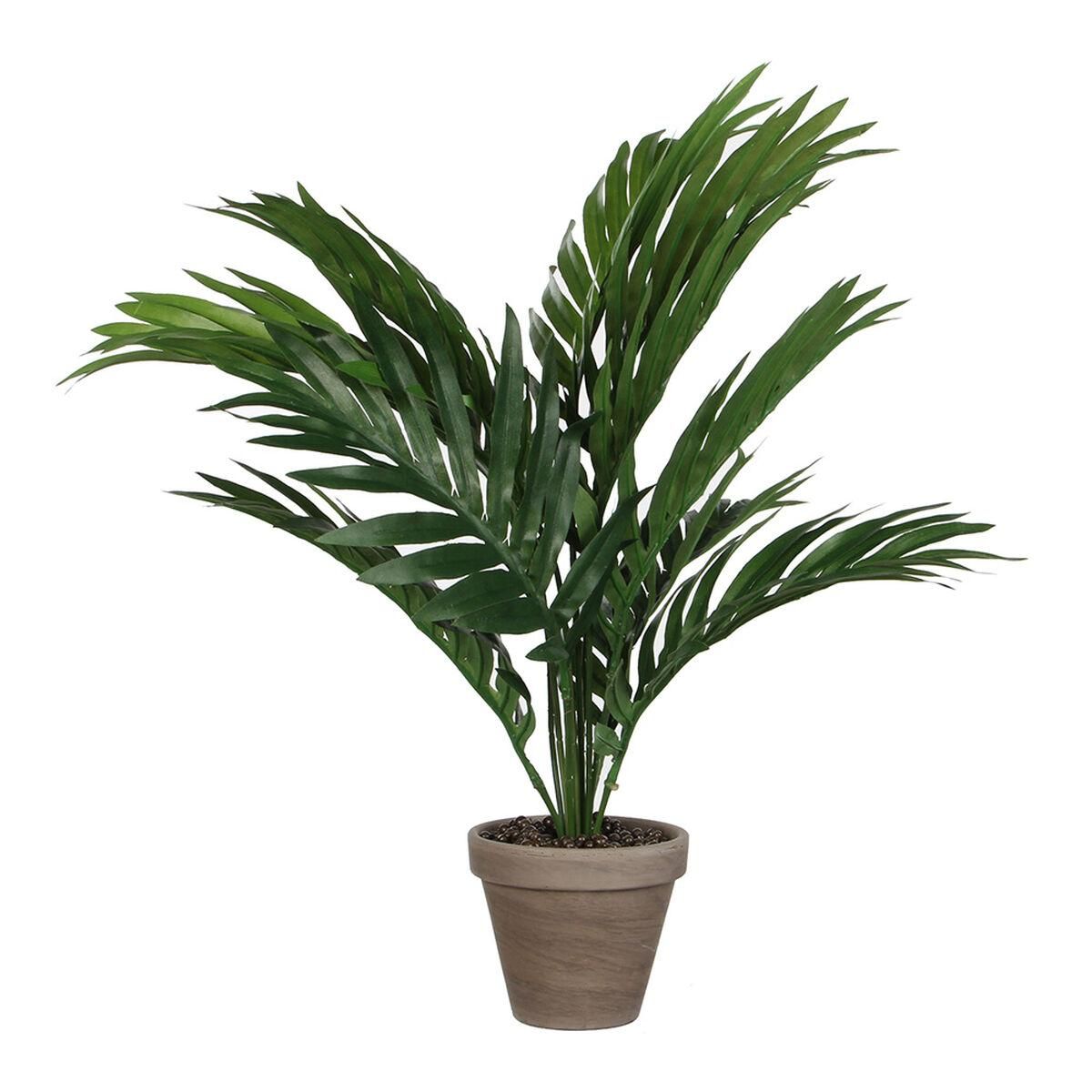 Dekorativ plante Mica Decorations 45 x 60 cm Keramik PVC Palmera