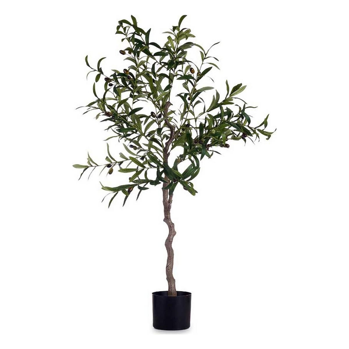 Dekorativ plante Oliven Plastik Jernkabel (85 x 150 x 85 cm)