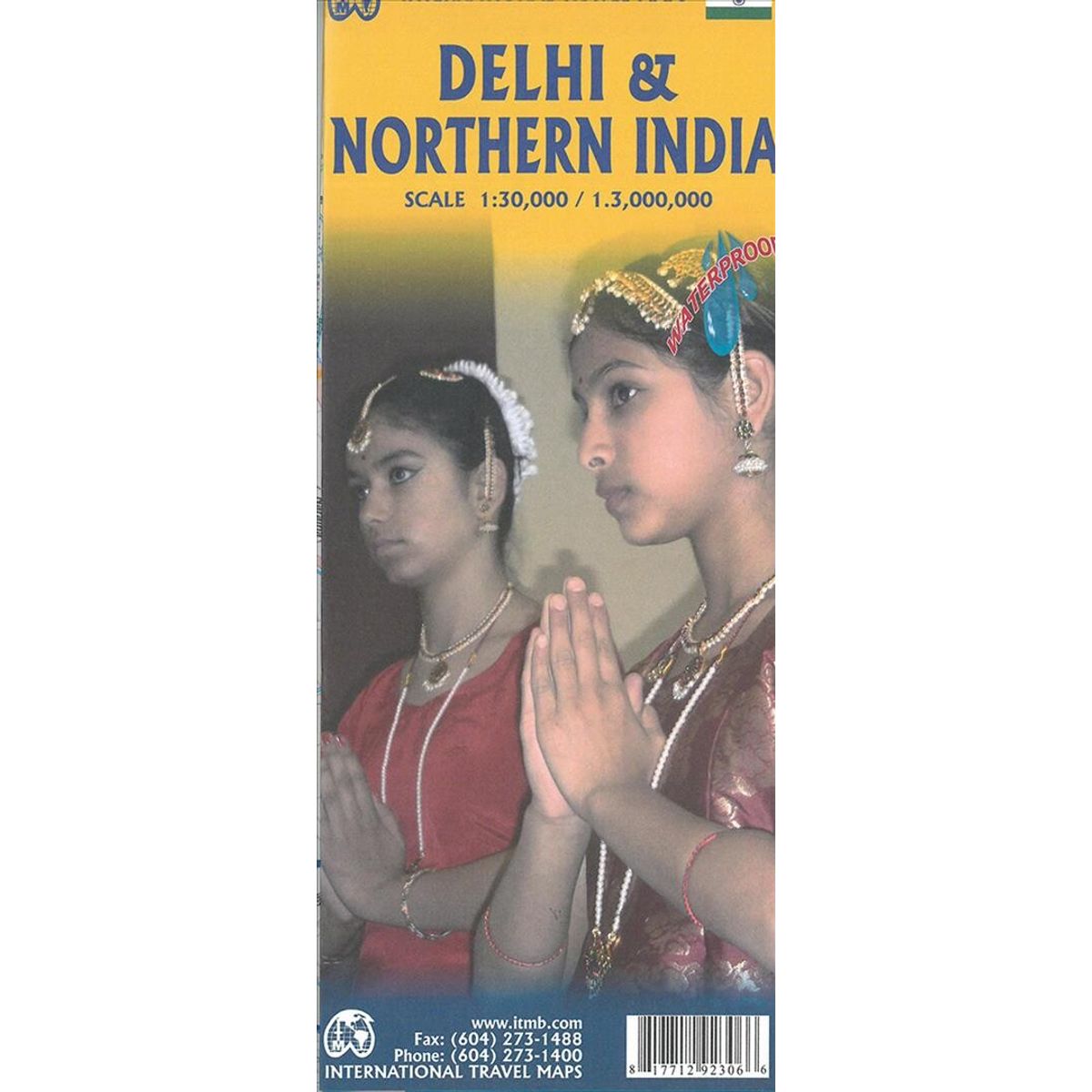 Delhi & Northern India International Travel Maps - Itmb - English Book