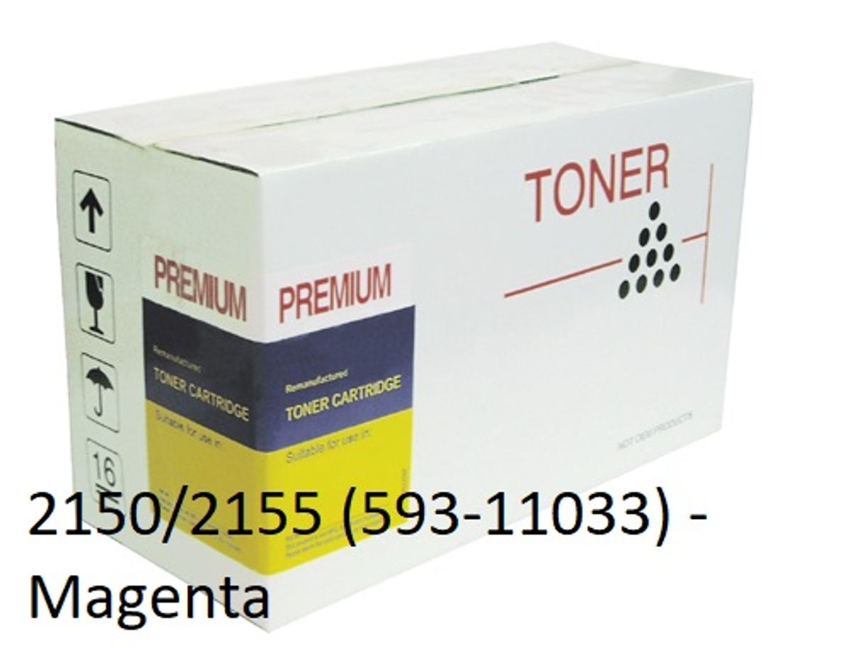 Dell 2150/2155 Magenta Toner Kompatibel