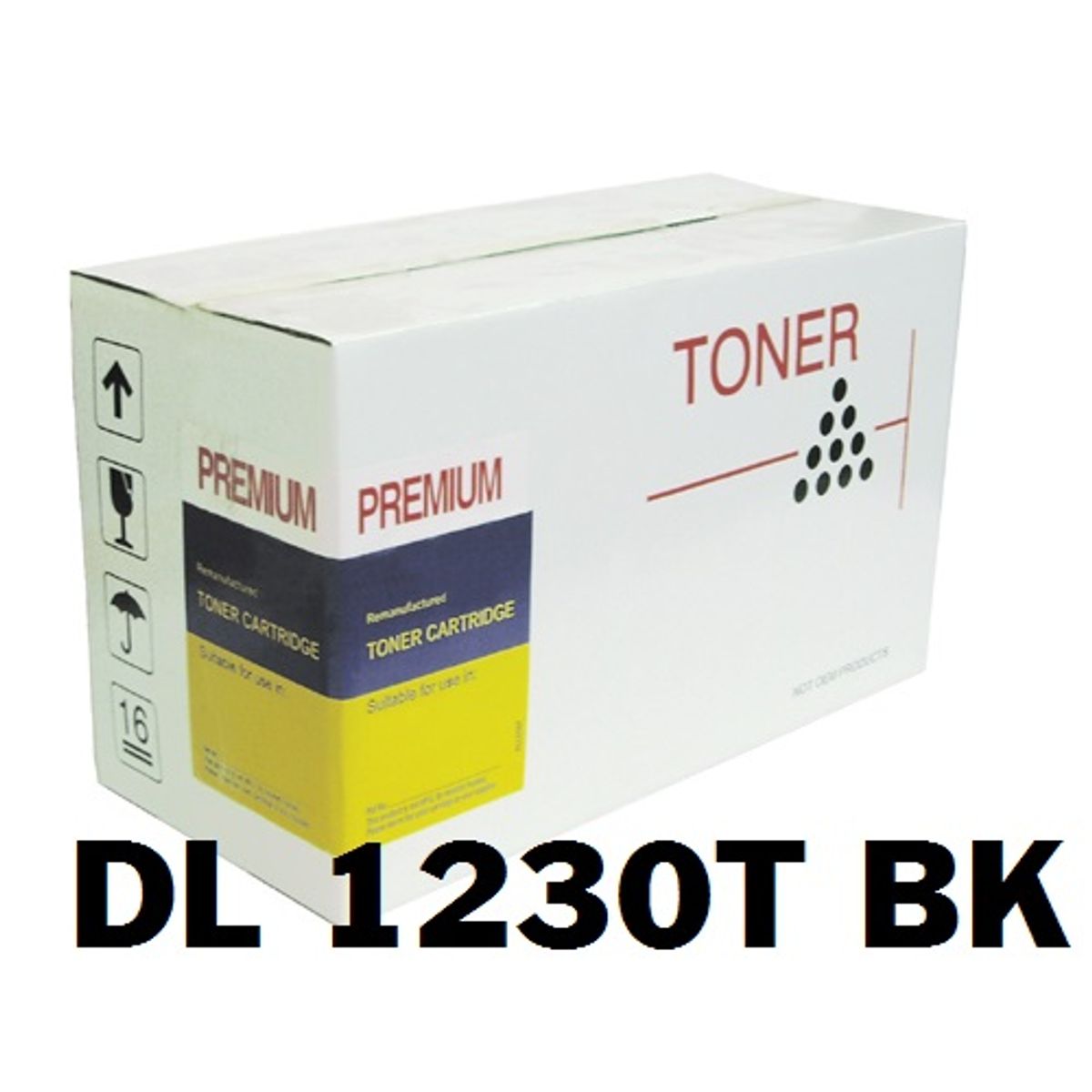 Dell T1235 Sort Toner Kompatibel