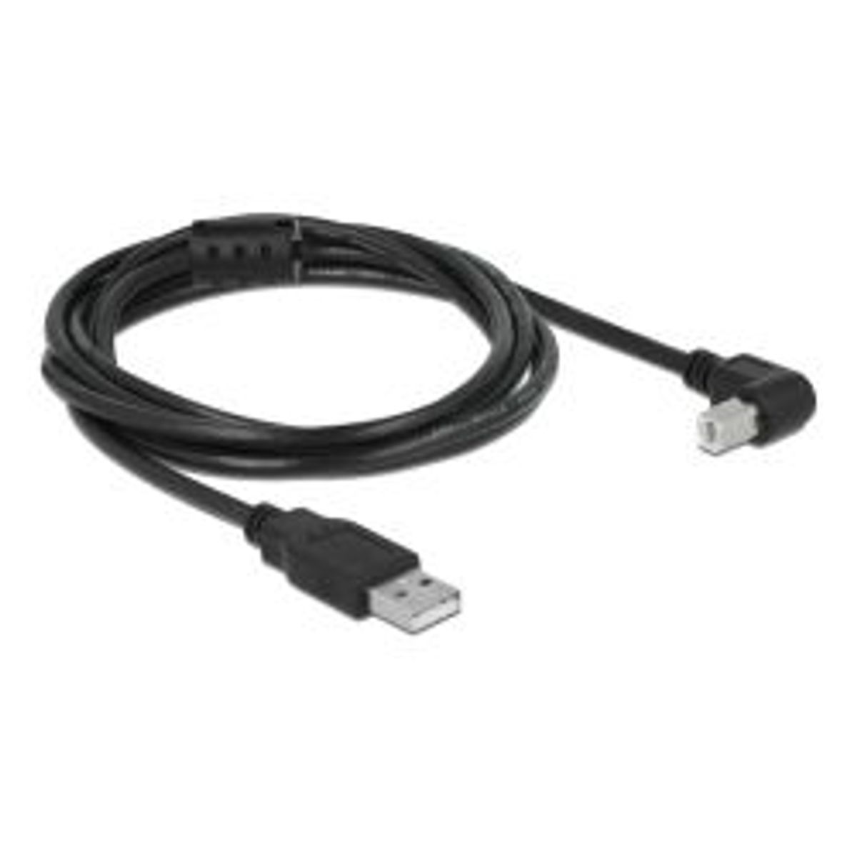 Delock Cable Usb 2.0 Type-a Male > Usb 2.0 Type-b Male Angled 2m