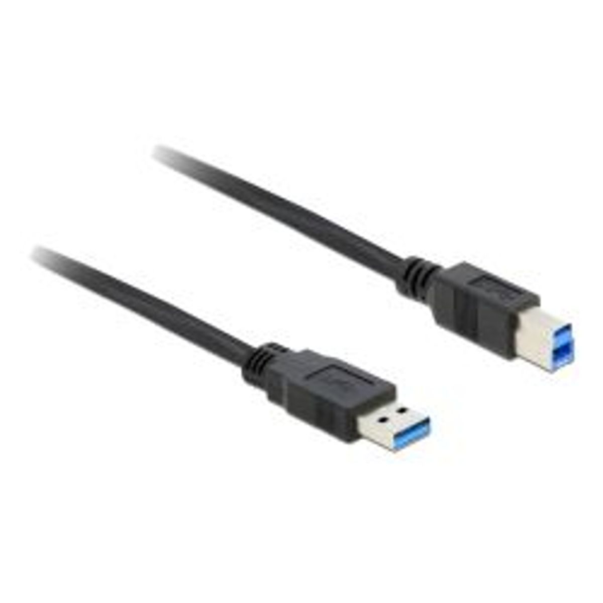 Delock Cable Usb 3.0 Type-a Male > Usb 3.0 Type-b Male 0.5 M Black