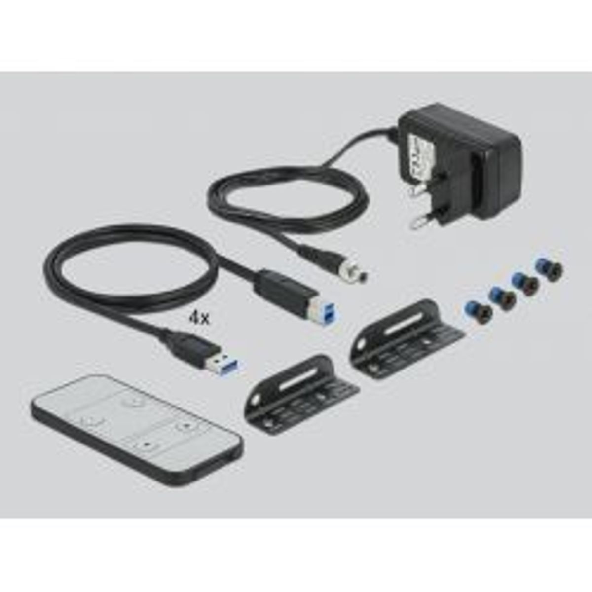 Delock Displayport 1.4 Kvm Switch 8k 30 Hz With Usb 3.0 And Audio