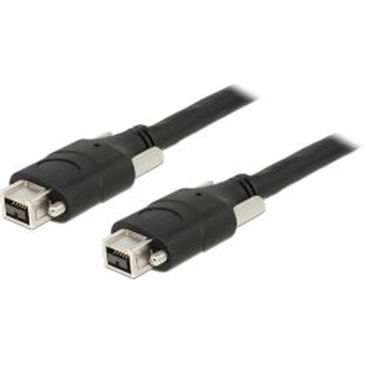 Delock Firewire 800 Cable, 9-pin Ma - 9-pin Ma, 1 M, Black - Ledning