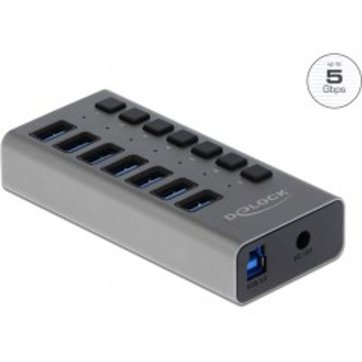 DeLock Hub 7 porte USB