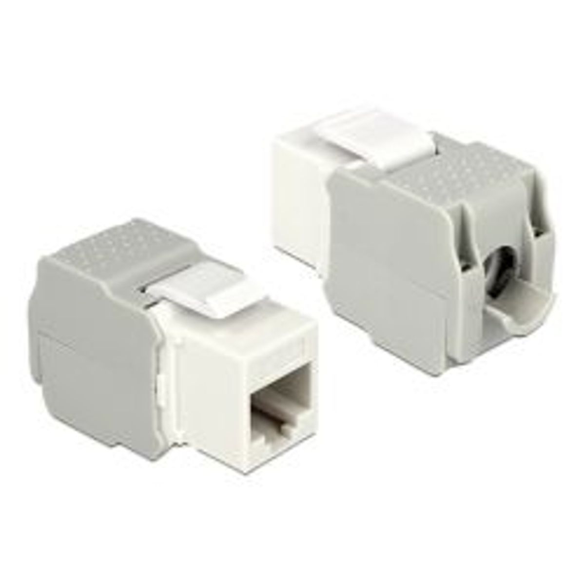 Delock Keystone Module Rj45 Jack > Lsa Cat.6 Utp White