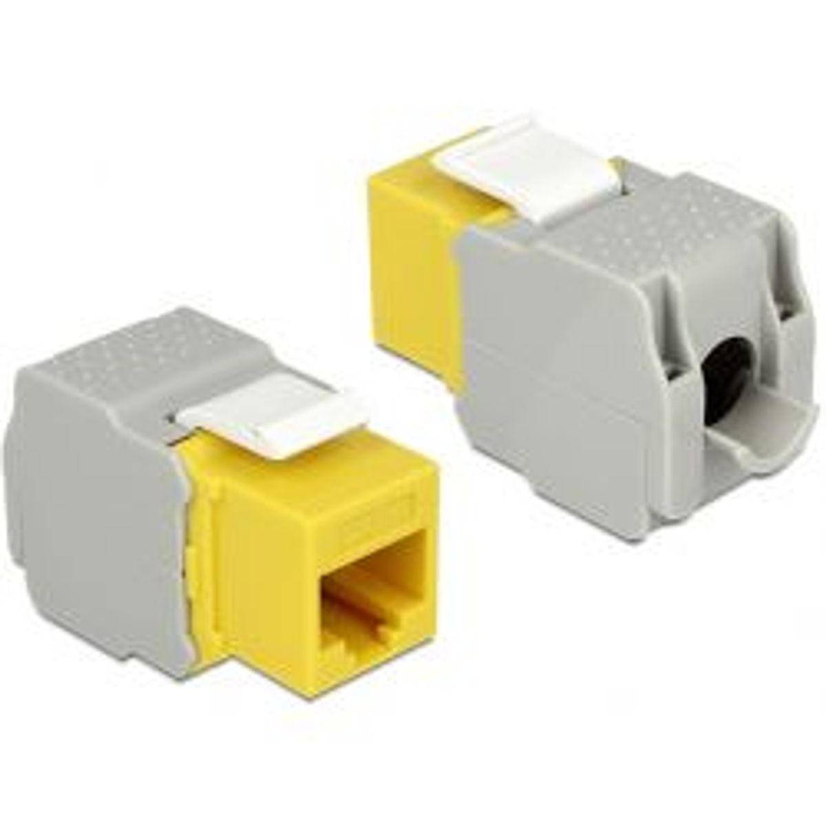 Delock Keystone Module Rj45 Jack > Lsa Cat.6 Utp Yellow