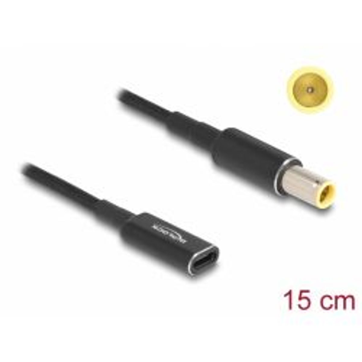 Delock Laptop Charging Cable Usb Type-c To Ibm 7.9 X 5.5 Mm 15 Cm