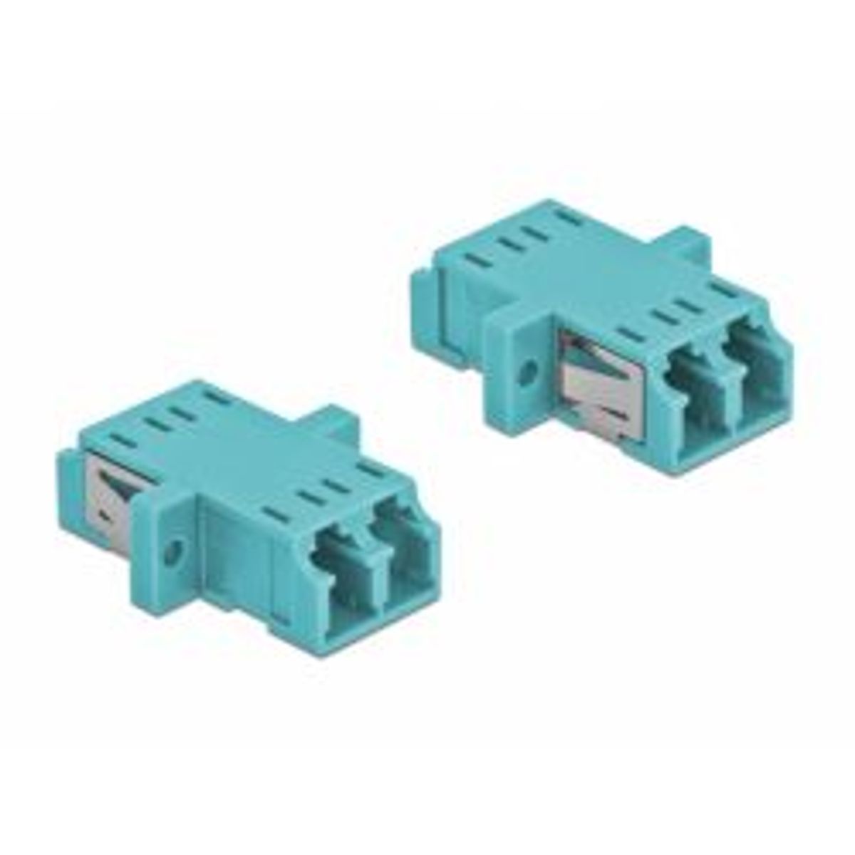 Delock Optical Fiber Coupler Lc Duplex F > Lc Duplex F Mm 2 Pcs