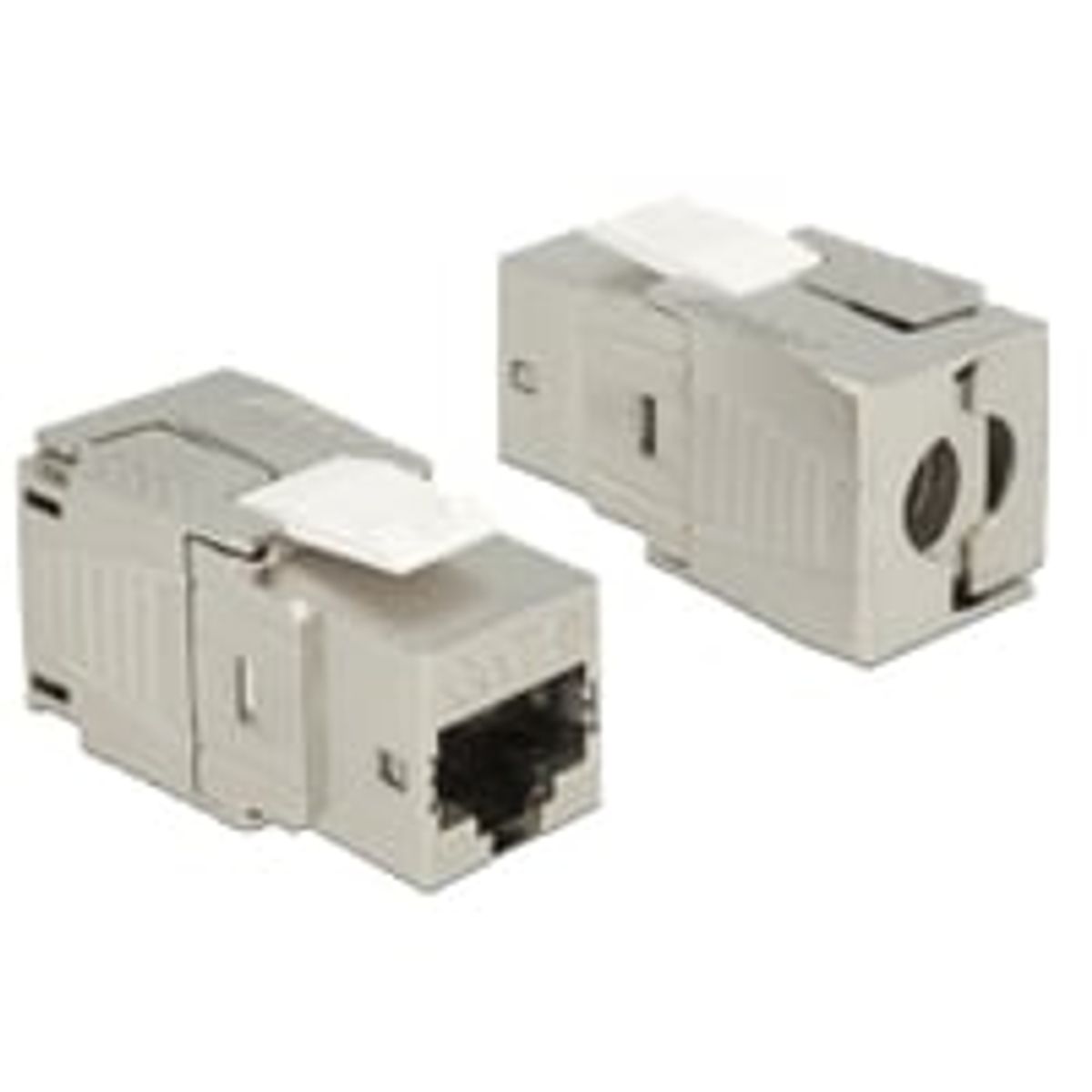 DELOCK RJ45 Keystone-module, Cat.8, no tools required