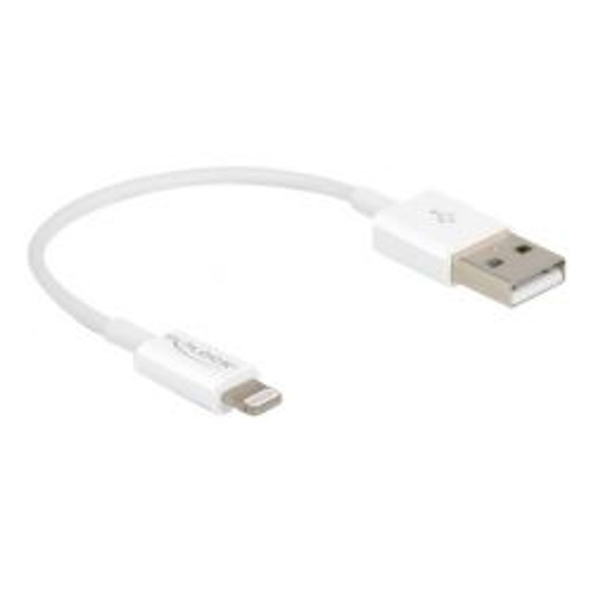 Delock Usb - Lightning Cable For Iphoneâ¢, Ipadâ¢, Ipodâ¢ White 15 Cm - Ledning