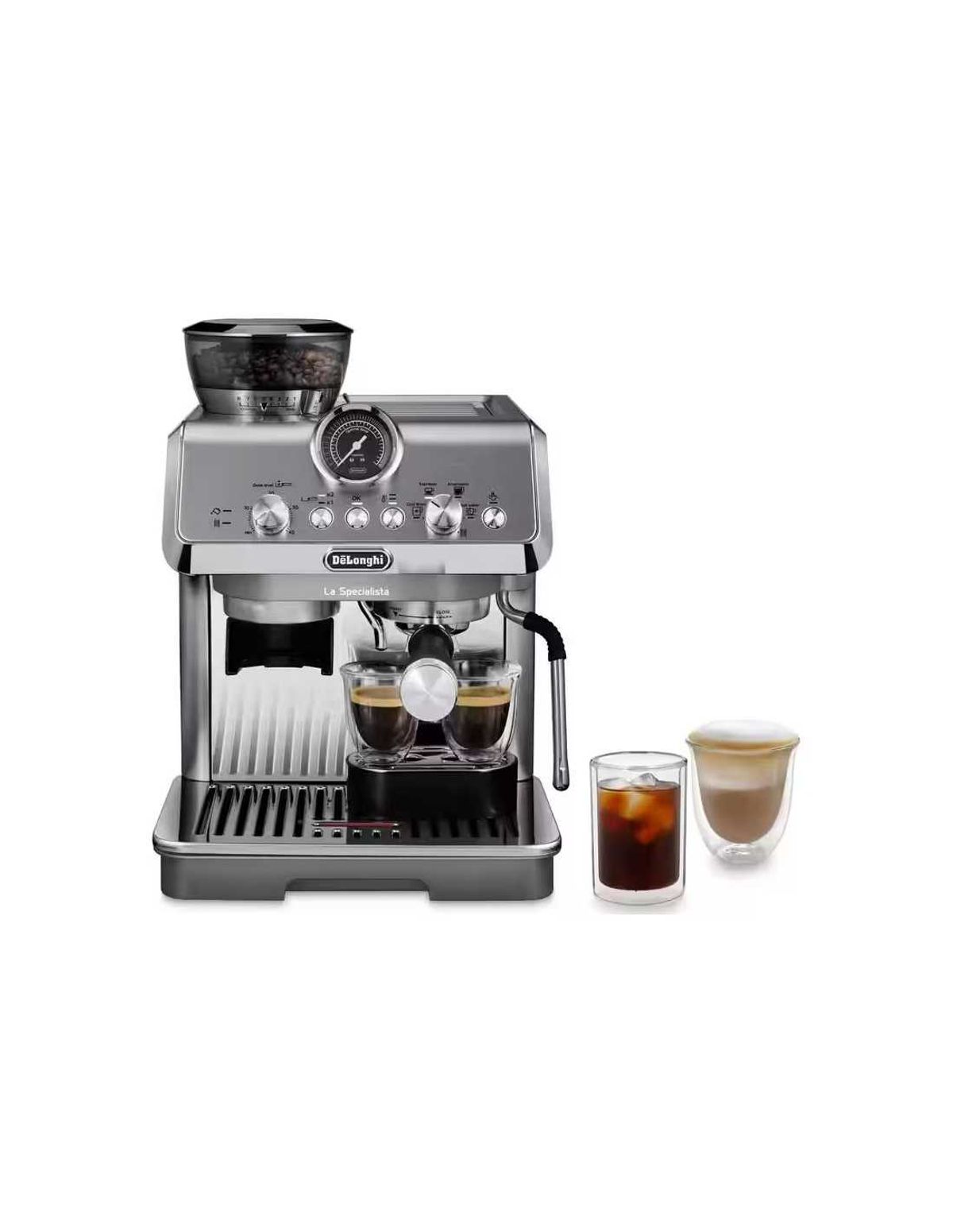 De'Longhi La Specialista Arte EC9255.M Kaffemaskine Sølv metal + 2 Gratis gaver