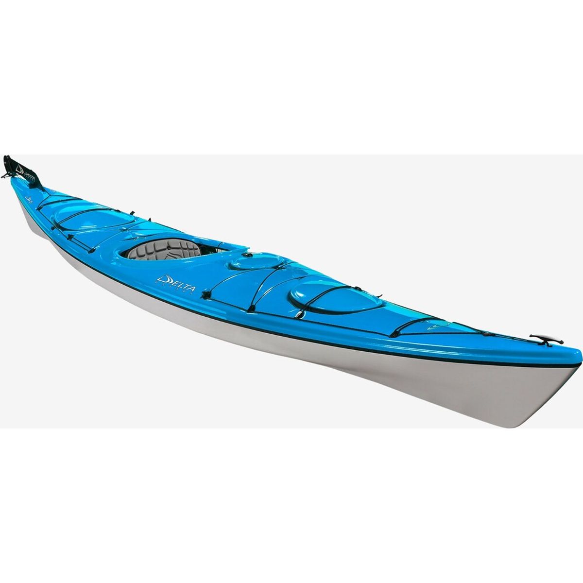 Delta Kayaks - Delta 15s kajak m. ror (Blå)