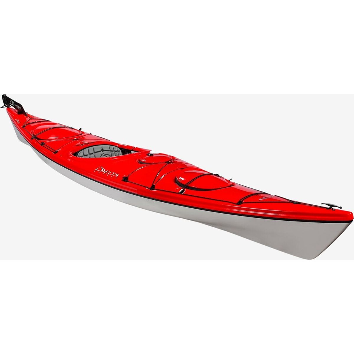 Delta Kayaks - Delta 15s kajak m. ror (Rød)