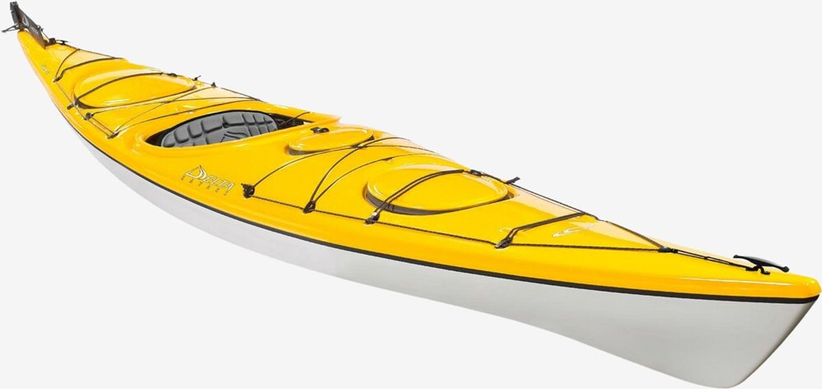 Delta Kayaks - Delta 16 kajak m. skeg (Gul)