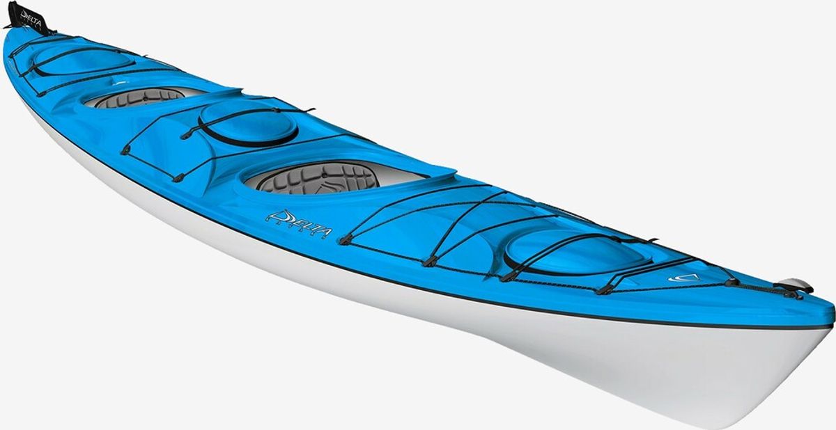 Delta Kayaks - Delta 17.5T tandemkajak m. ror (Blå)