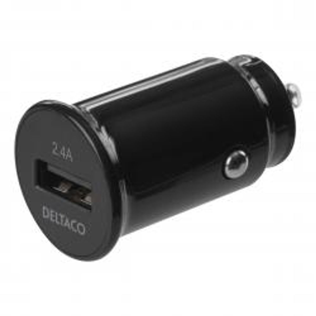 Deltaco 12/24 V Usb Car Charger With Compact Size And 1x Usb-a Port - Billader