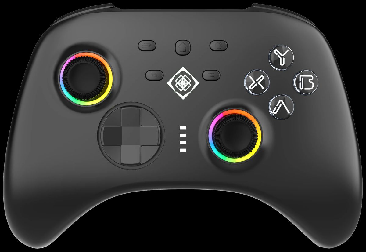 Deltaco - 3-i-1 Trådløs Controller til PC - Bluetooth + 2.4GHz