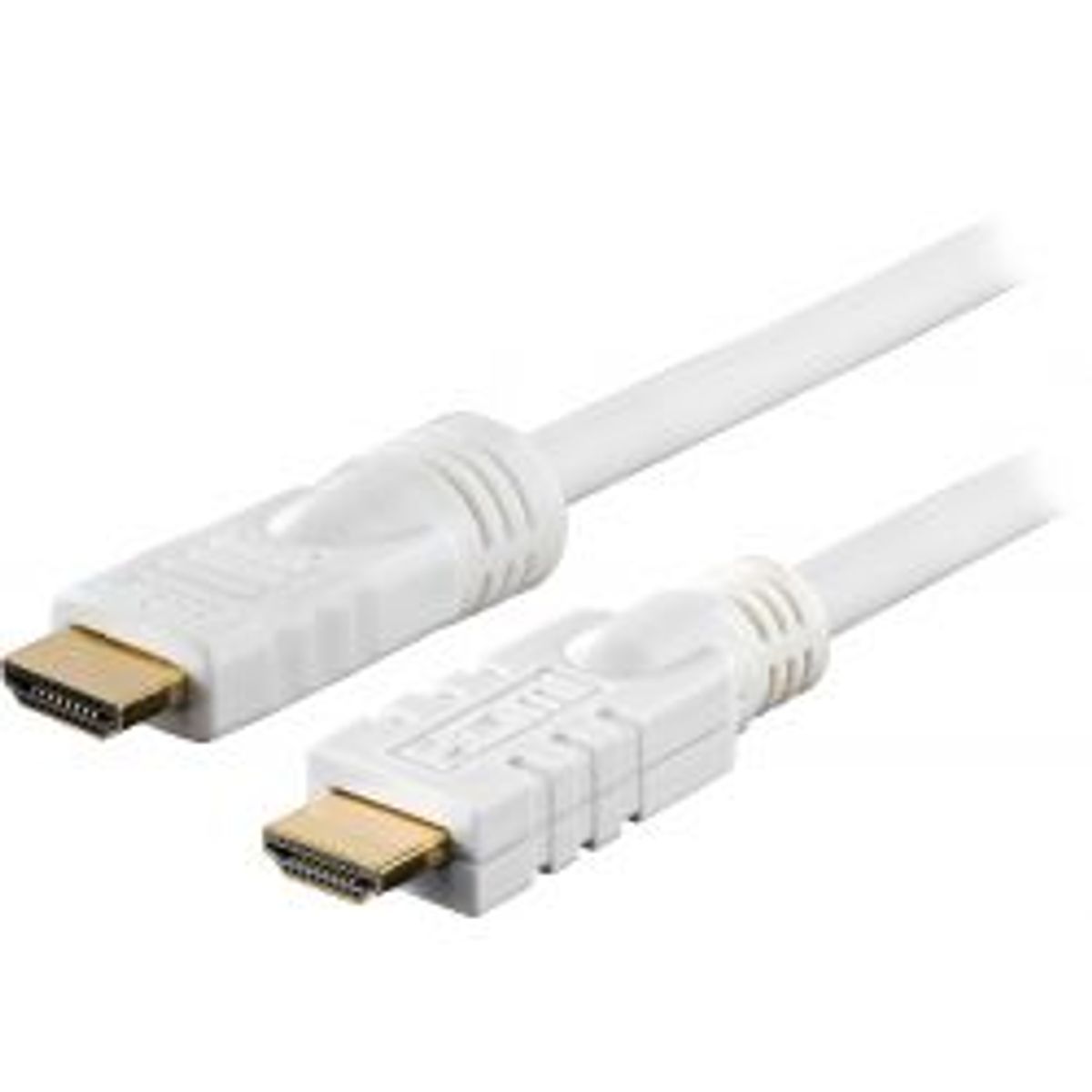 Deltaco Active Hdmi Cable, Hdmi High Speed With Ethernet, 15m, White