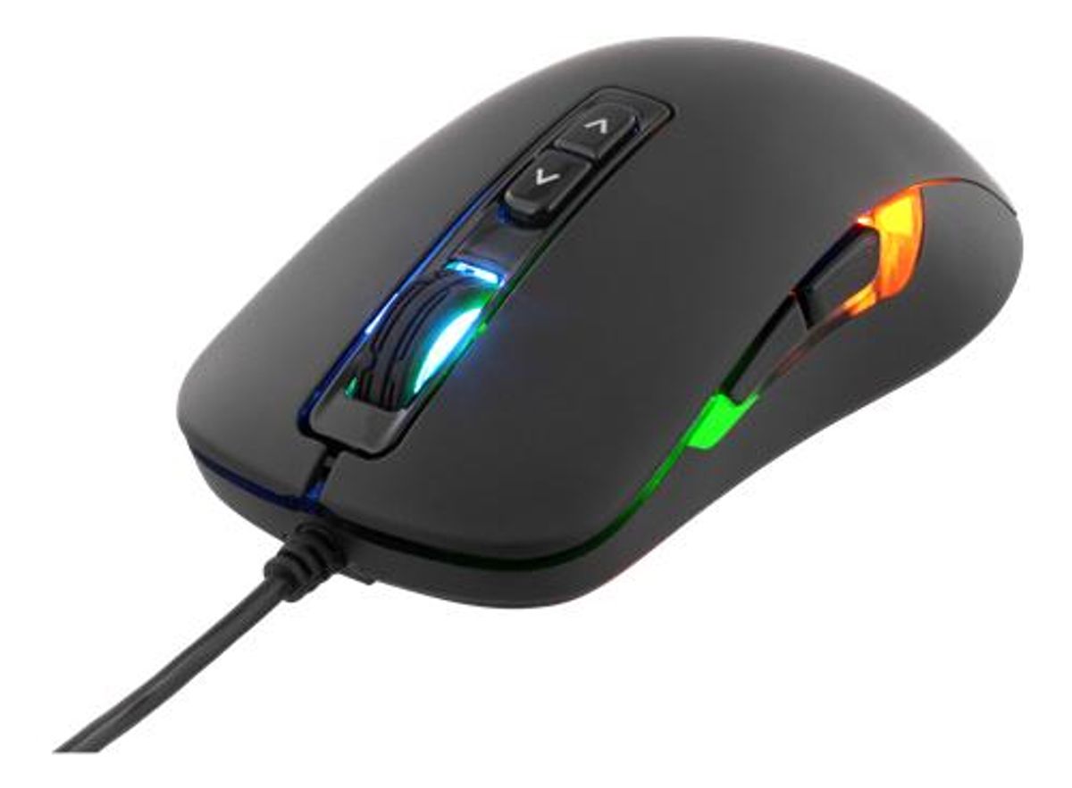 Deltaco - DM110 Gaming Mus - 7 Knapper - LED - Sort