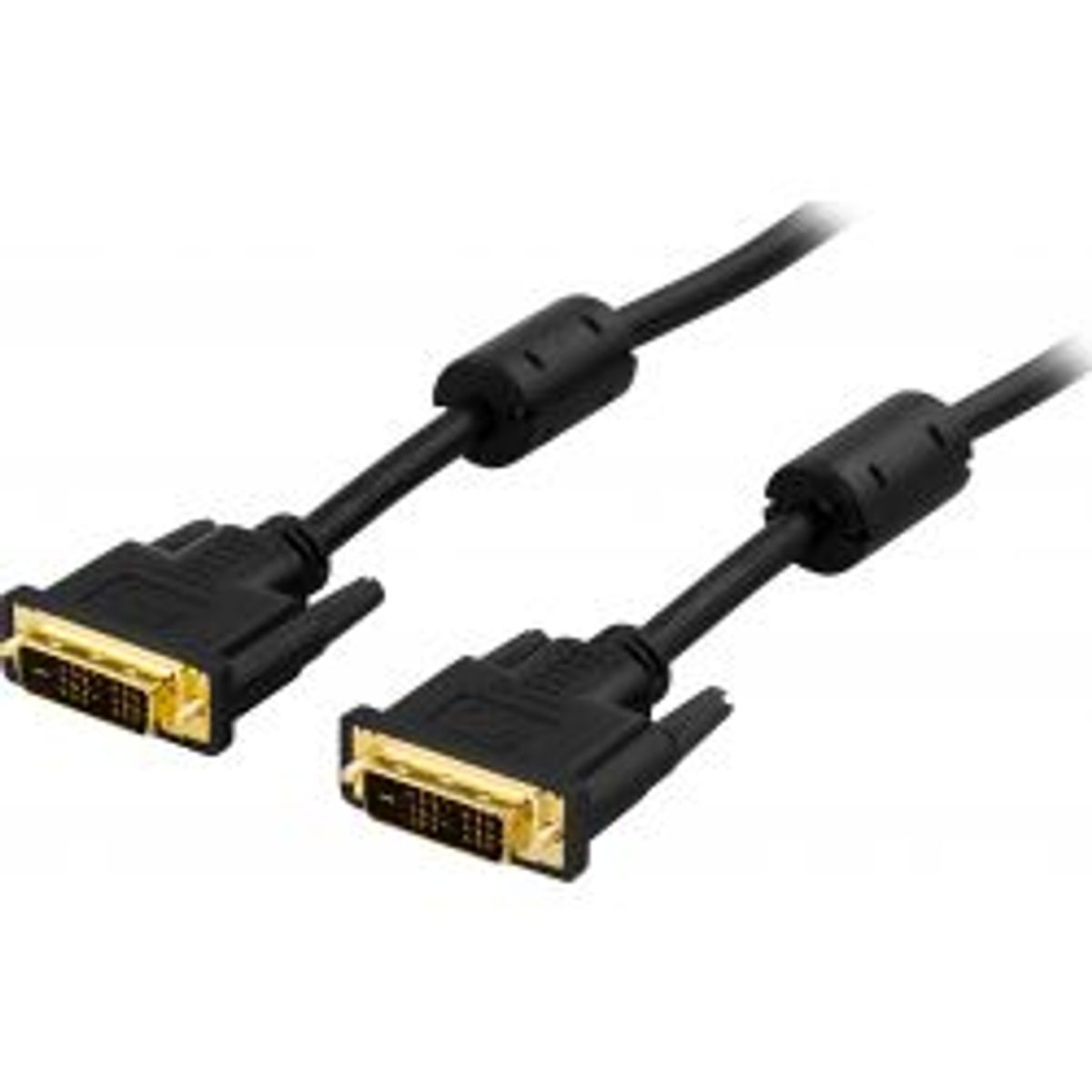 Deltaco Dvi Monitor Cable, Dvi-d Ma To Dvi-d Ma 3m - Ledning