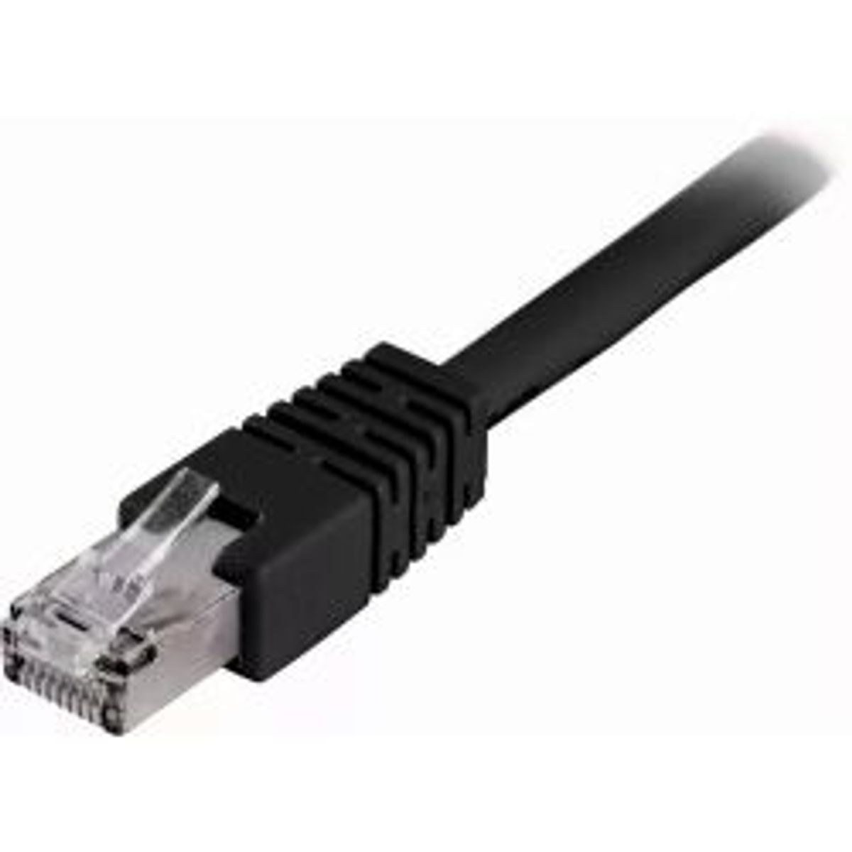 Deltaco F/utp Cat6 Patch Cable, Lszh, 3m, Black - Ledning