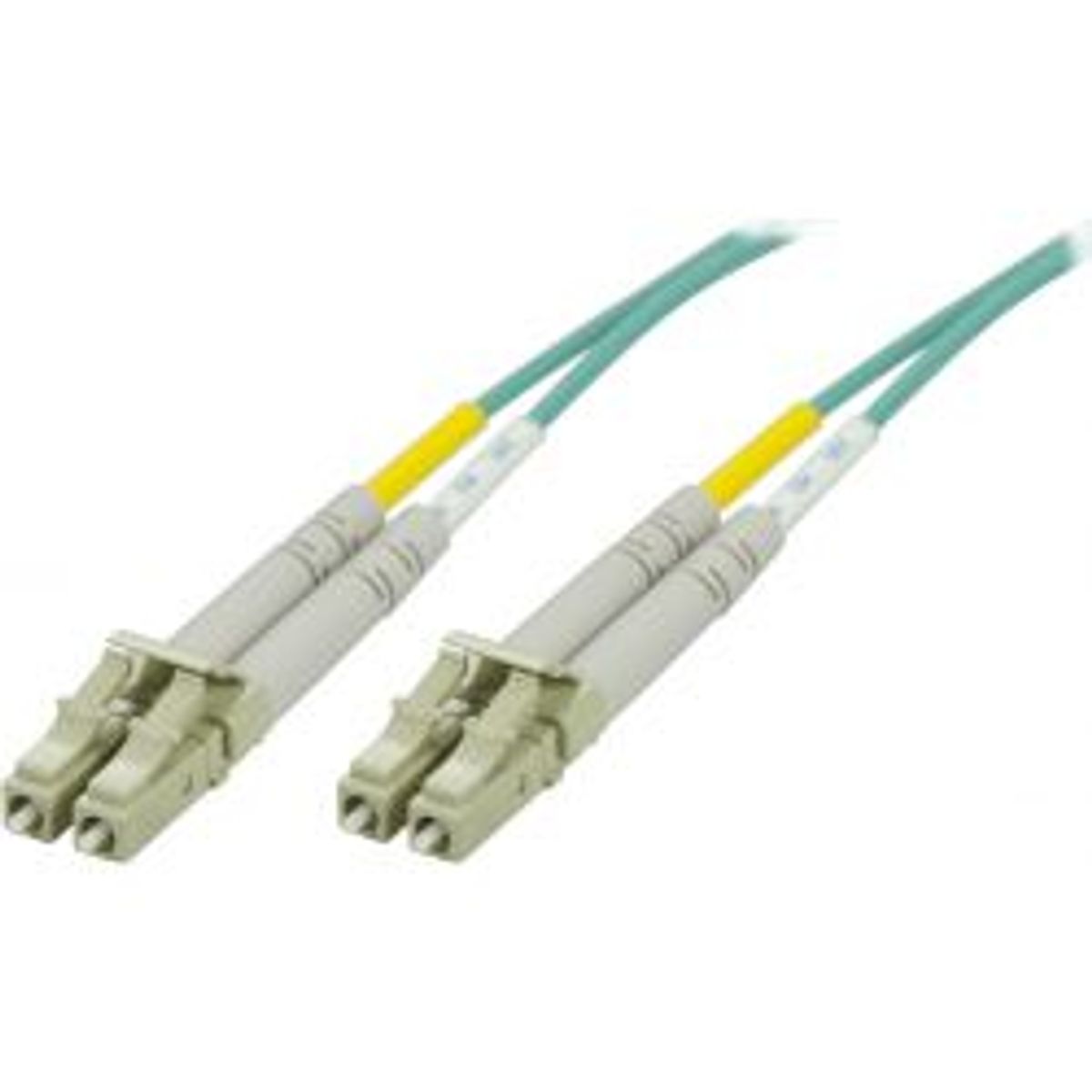 Deltaco Om3 Fiber Cable, Lc - Lc, Duplex, Multimode, 50/125, 25m