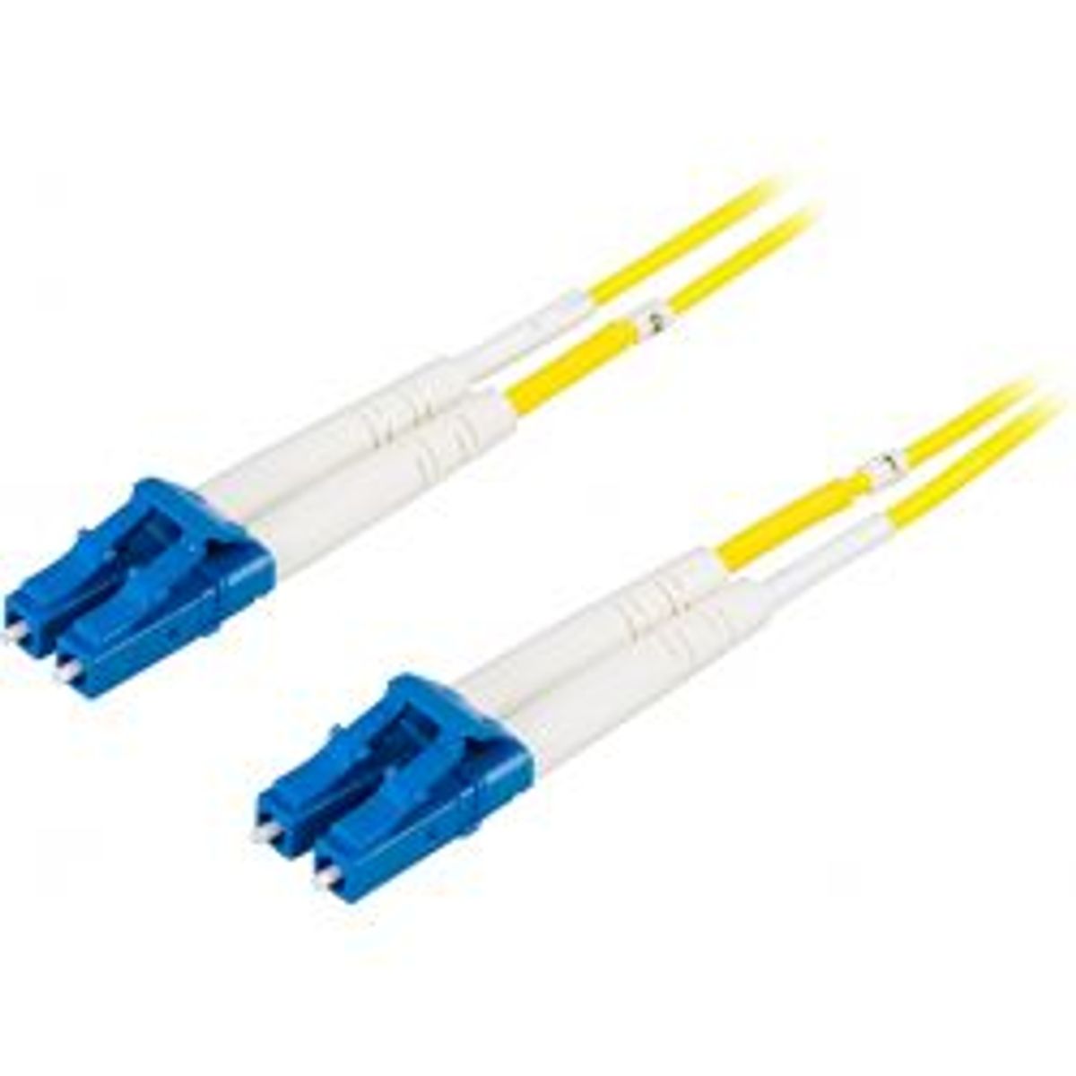 Deltaco Os2 Fiber Cable, Lc - Lc, Duplex, Singlemode, 10m