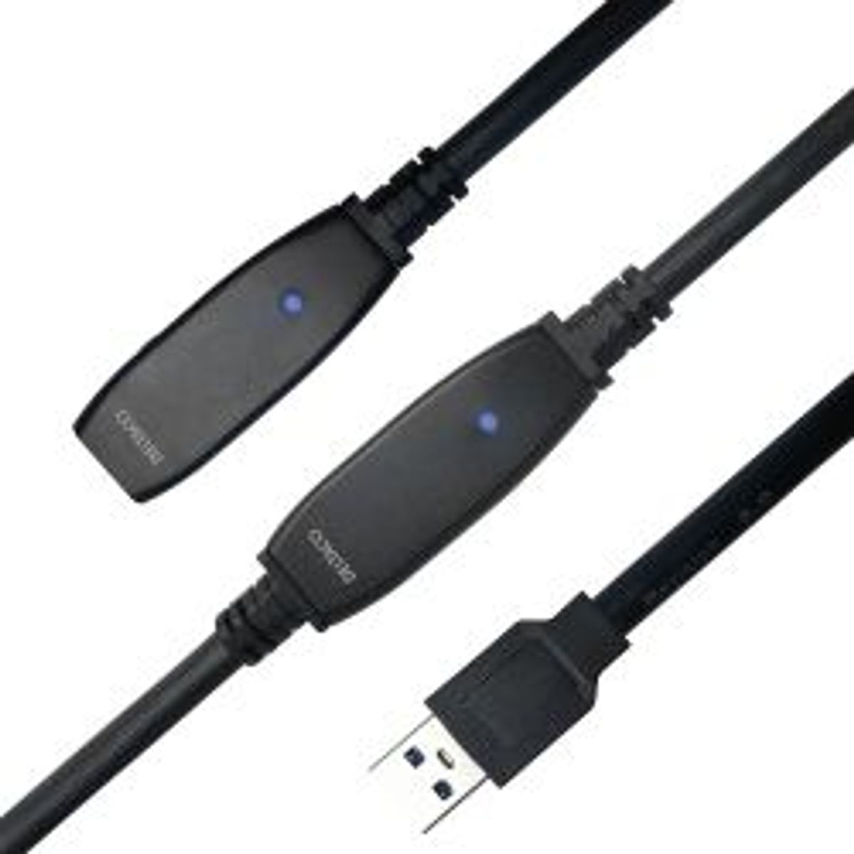 Deltaco Prime Usb 3 Extens Cable Active Typea Ma>typea Fe 10m Black - Ledning