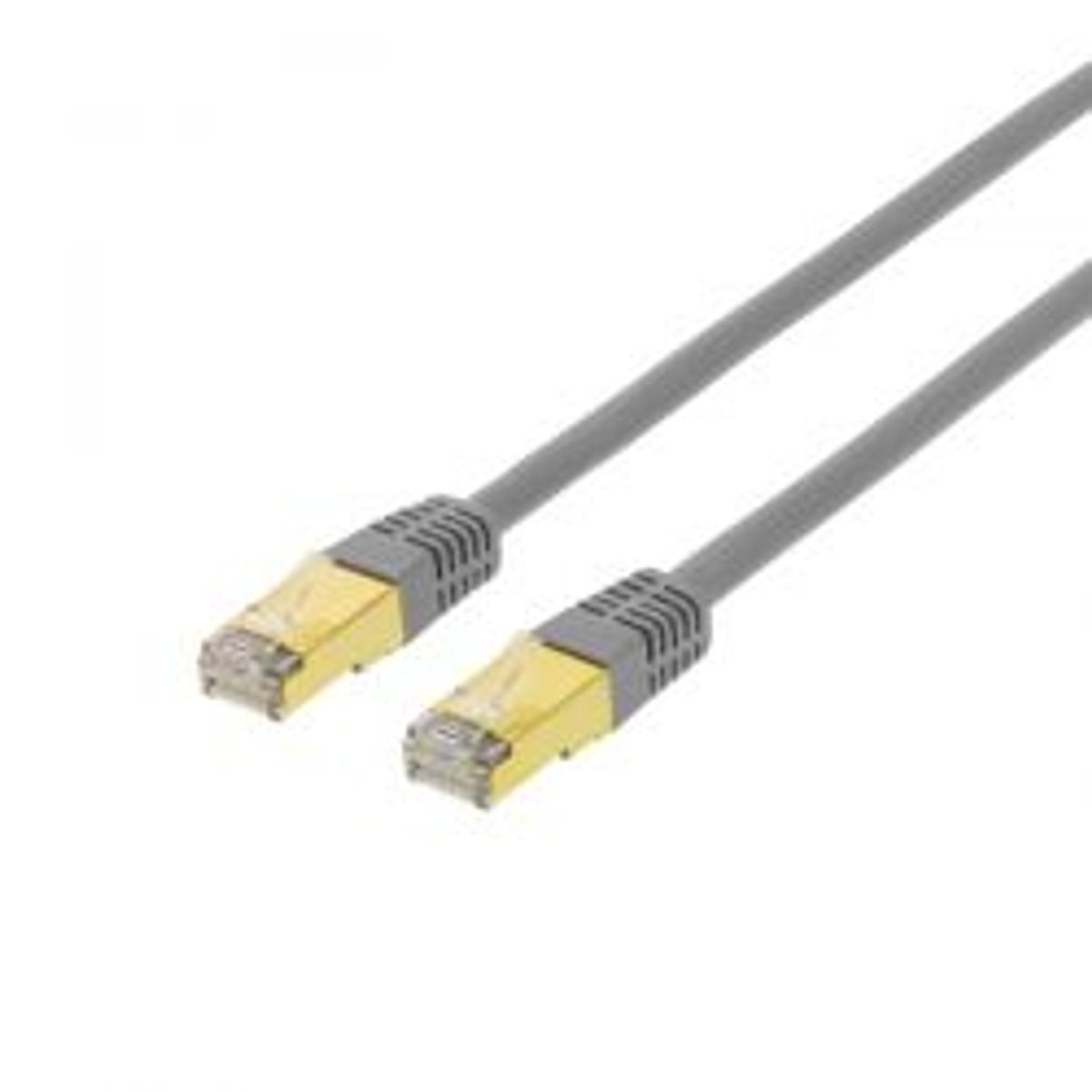 Deltaco S/ftp Cat7 Patch Cable 0.5m Lszh (halogen-free), Grey