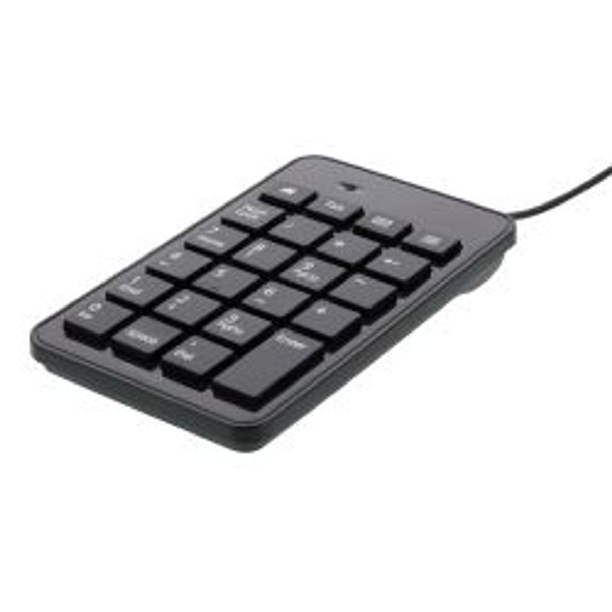 Deltaco Tb-120 Numeric Keyboard, 23 Keys, 4 Hot Keys, Usb, Black - Tastatur