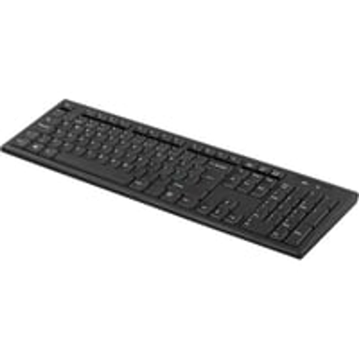 DELTACO trdlst tastatur, nordisk layout, USB, nano-modtager, 10m r