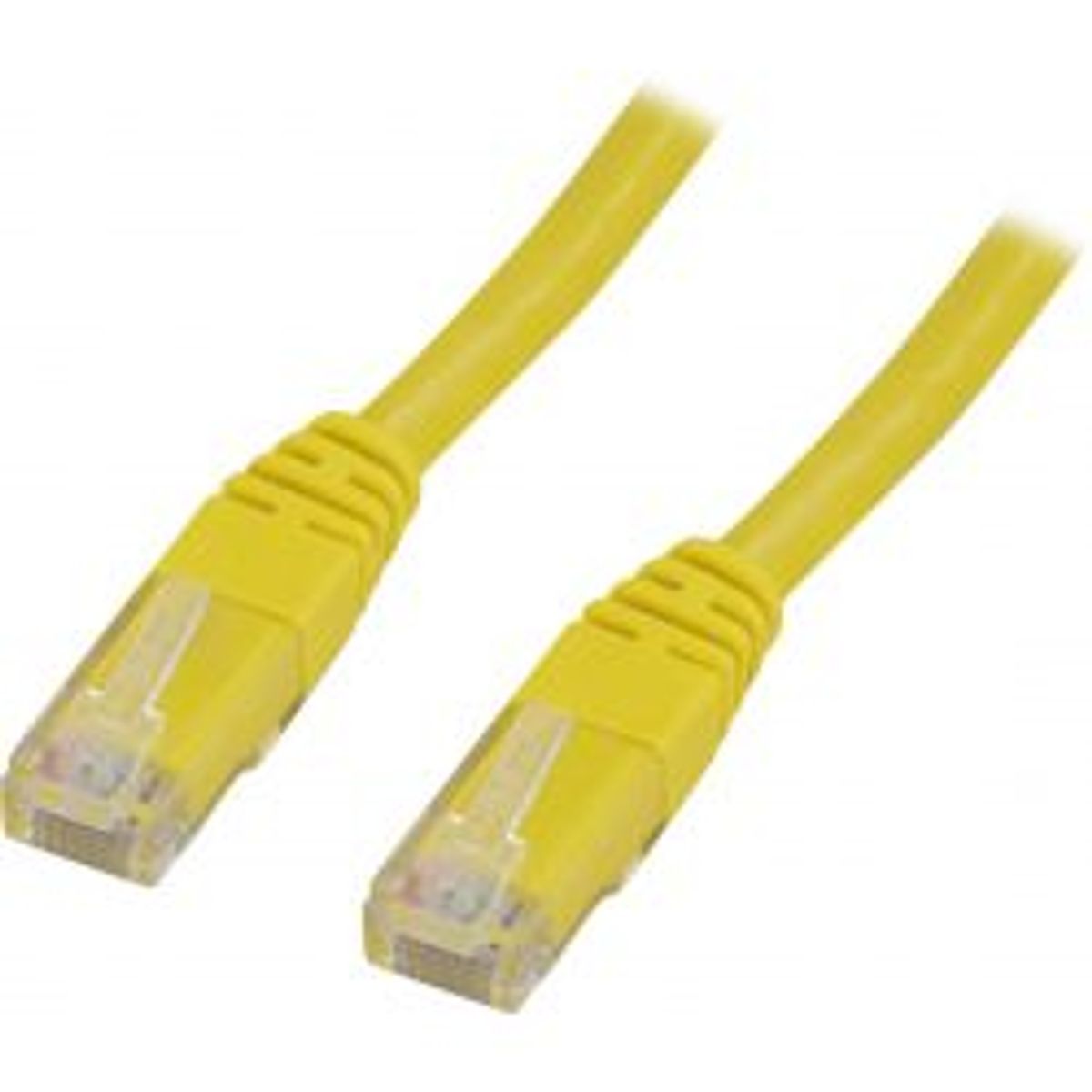 Deltaco U/utp Cat6 Patch Cable 7m, Yellow - Ledning