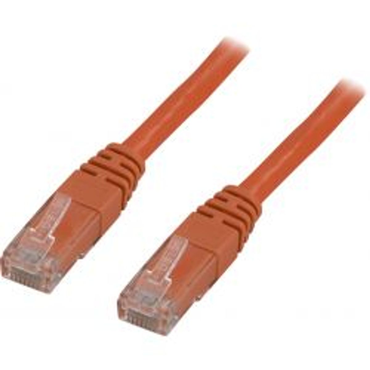 Deltaco U/utp Cat6 Patch Cable, Lszh, 1m, Orange - Ledning