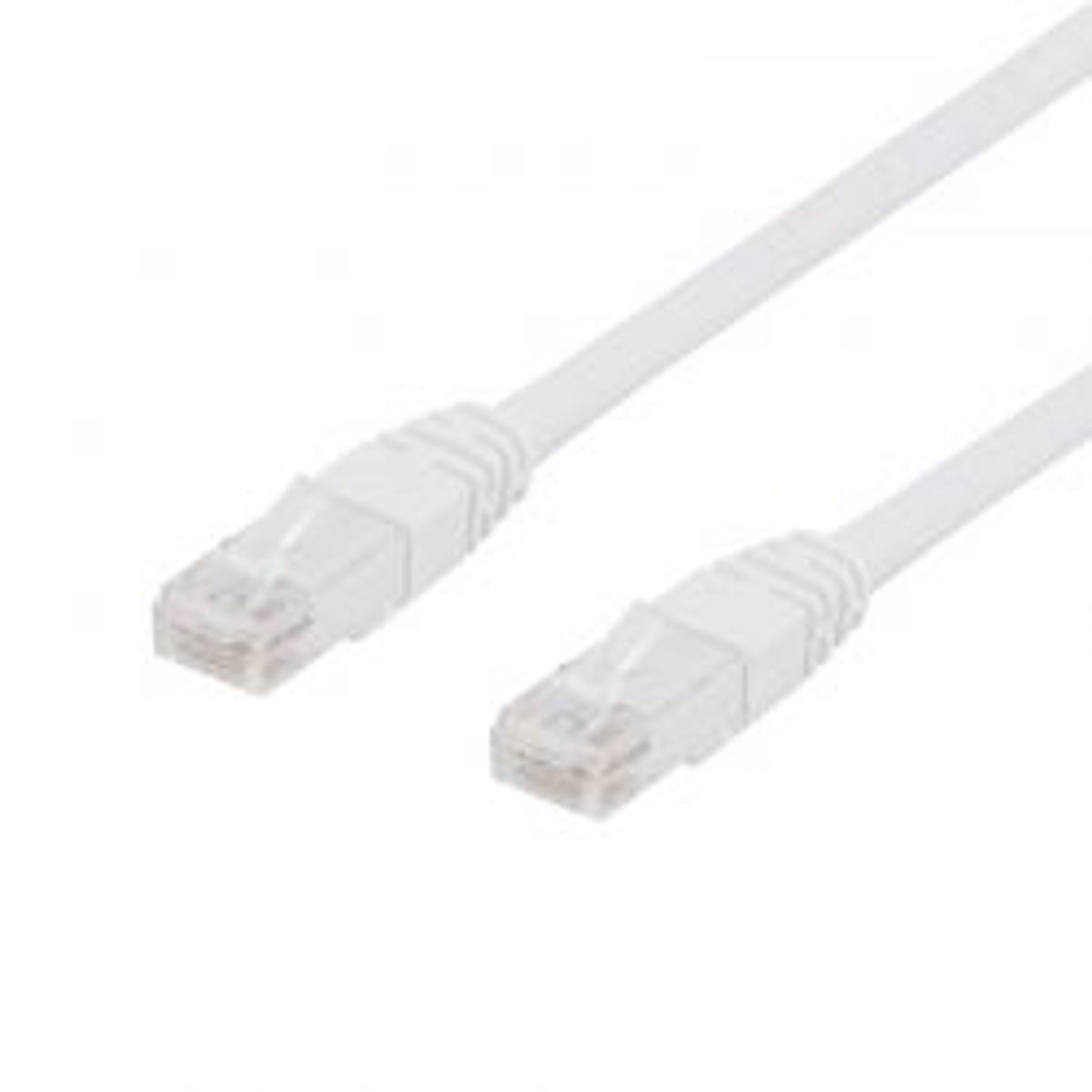 Deltaco U/utp Cat6 Patch Cable, Lszh, 3m, White - Ledning