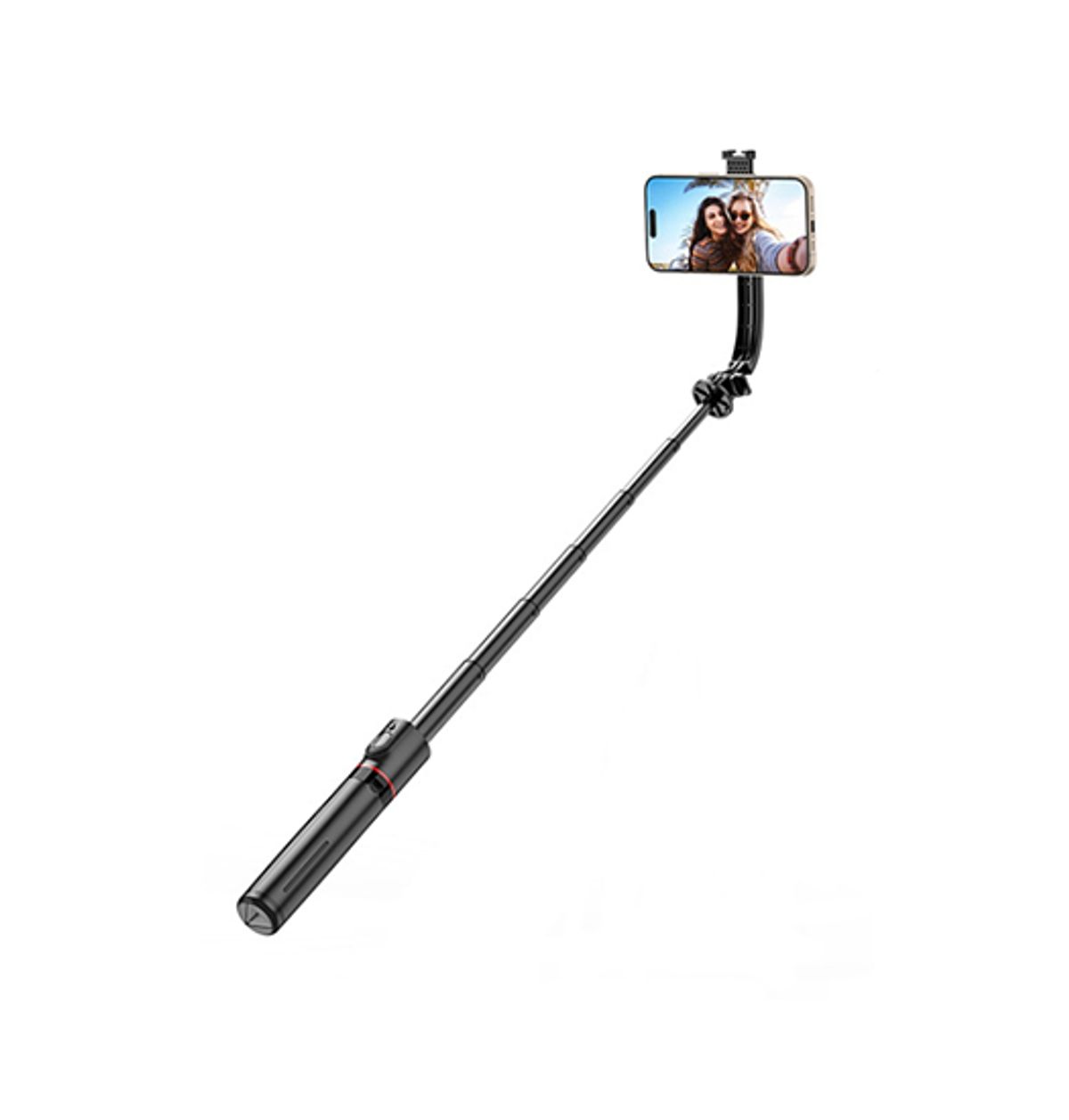 DeLX&trade; Selfiestang/Tripod V.2. - Sort