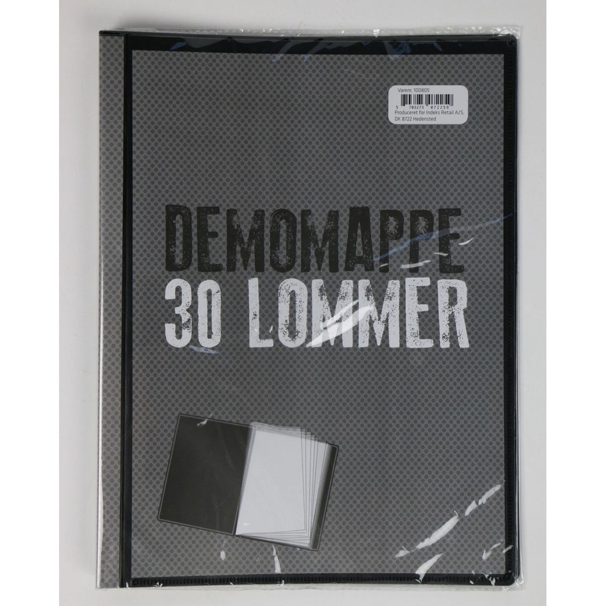 Demomappe Relief med 30 lommer