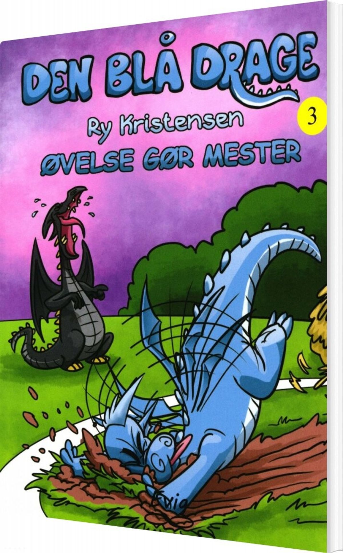 Den Blå Drage 3 - øvelse Gør Mester - Ry Kristensen - Bog