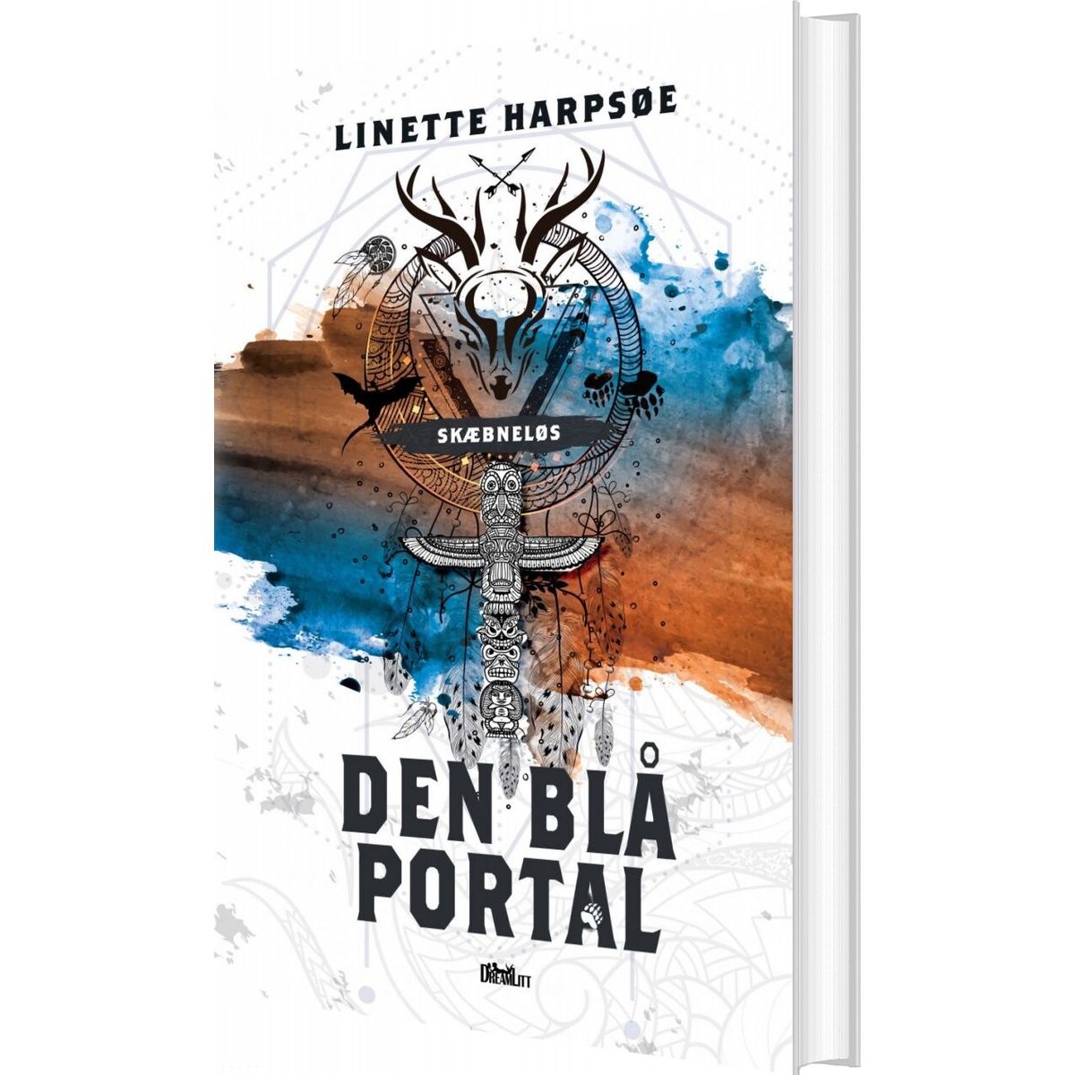 Den Blå Portal - Skæbneløs 2 - Linette Harpsøe - Bog