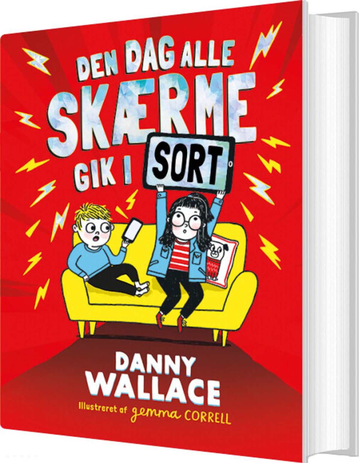 Den Dag Alle Skærme Gik I Sort - Danny Wallace - Bog