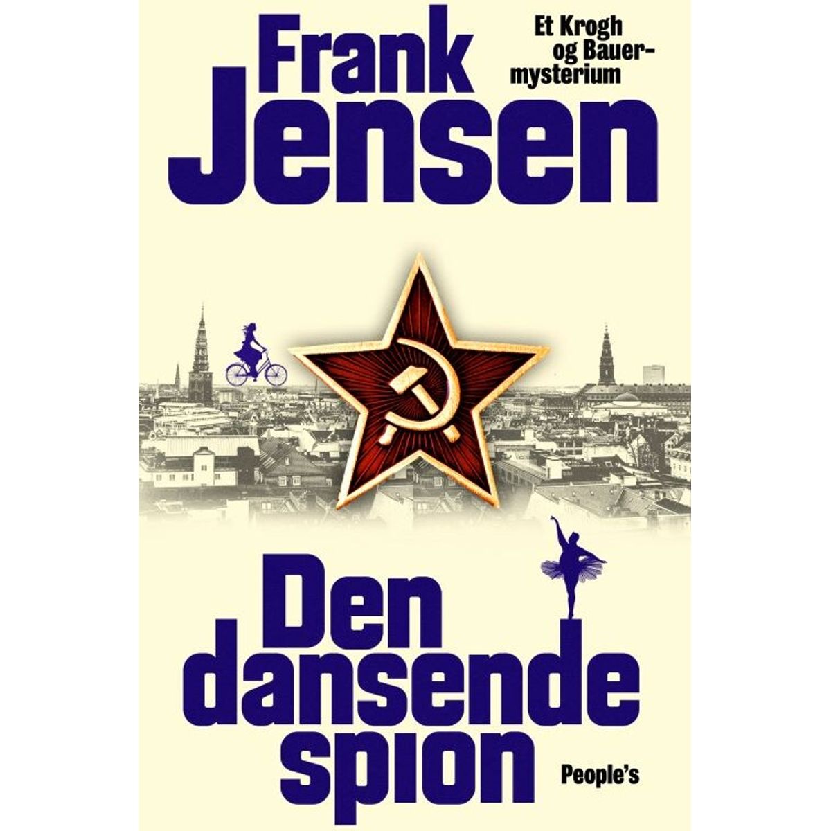 Den Dansende Spion - Frank Jensen - Bog