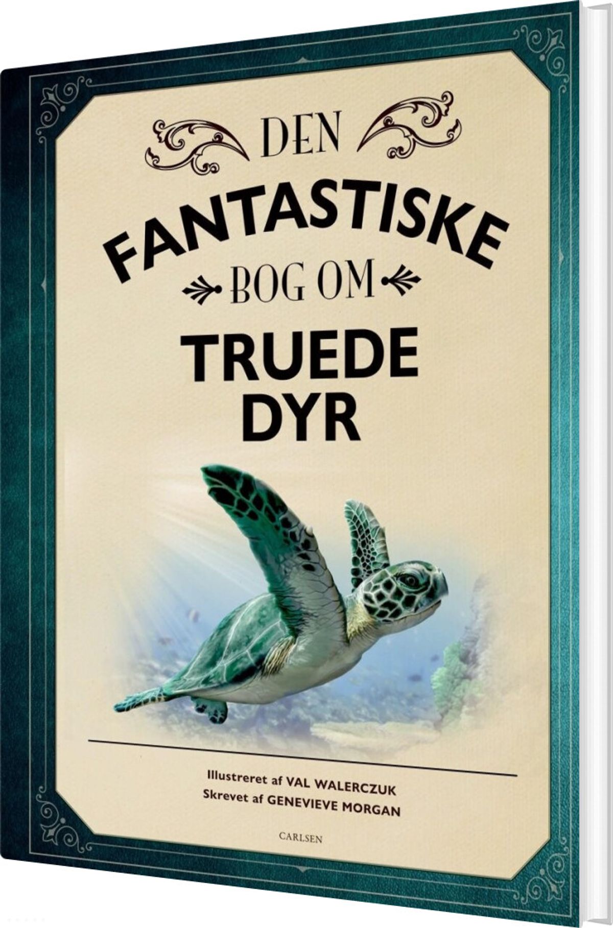 Den Fantastiske Bog Om Truede Dyr - Genevieve Morgan - Bog