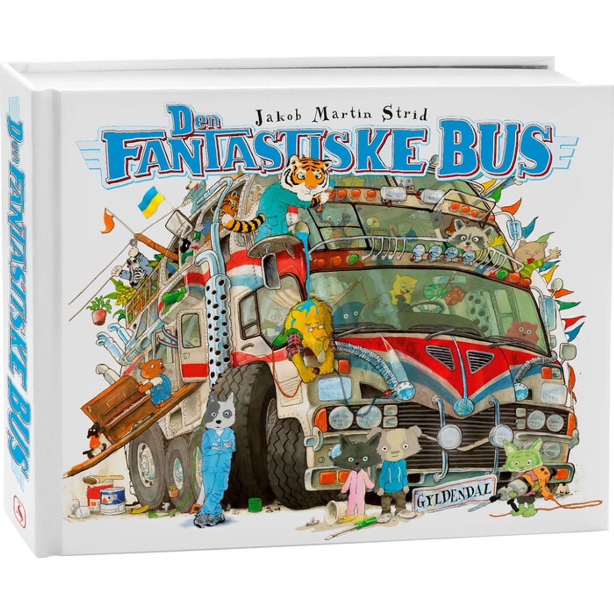 Den Fantastiske Bus - Jakob Martin Strid - Bog