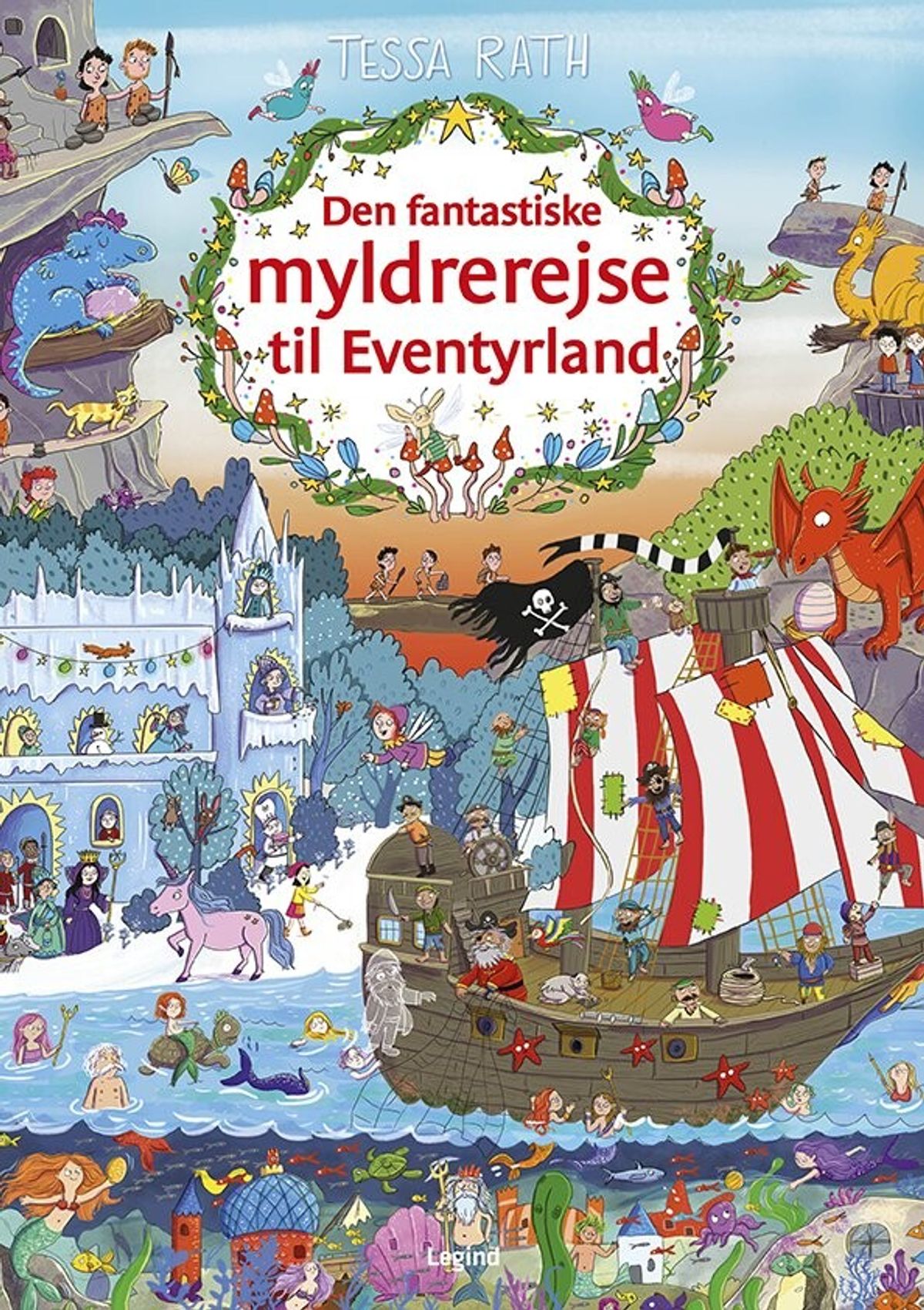 Den Fantastiske Myldrerejse Til Eventyrland - Tessa Rath - Bog